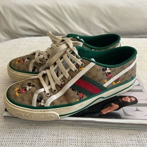 Gucci sneakers Mickey Mouse